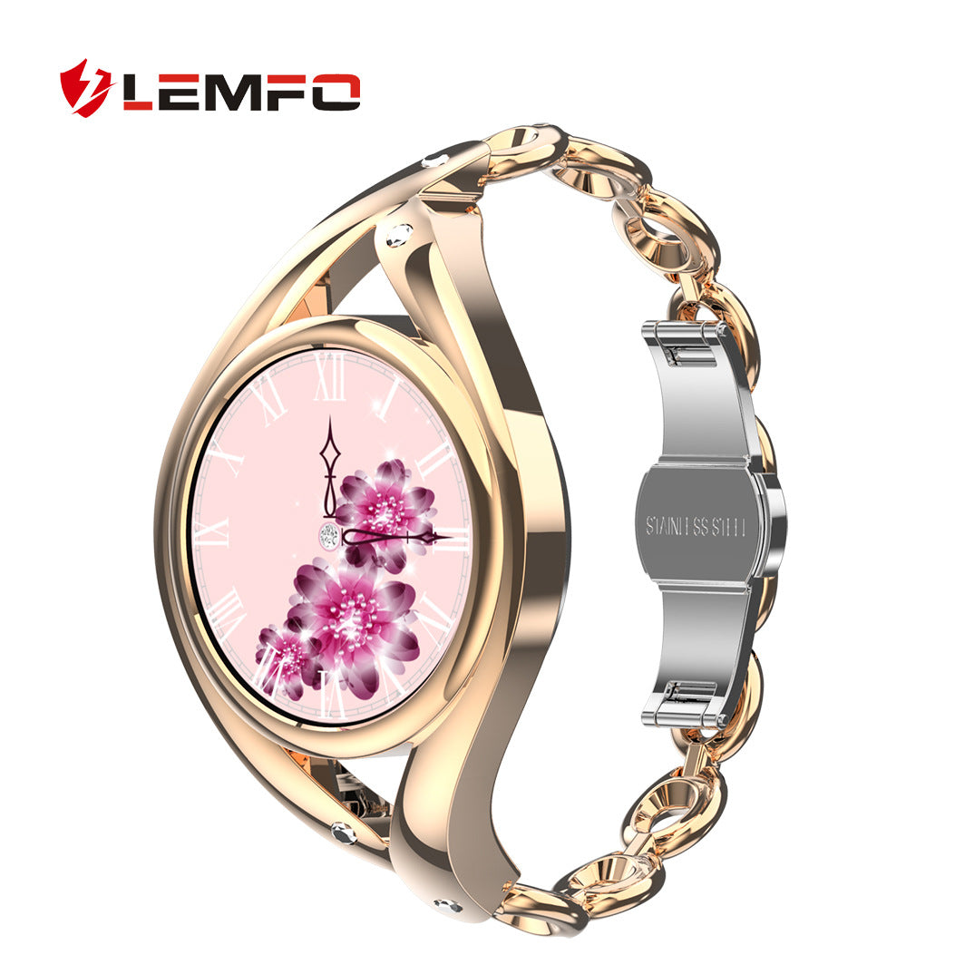 Fashionable Blood Pressure Heart Rate Physiological Monitoring Smart Watch
